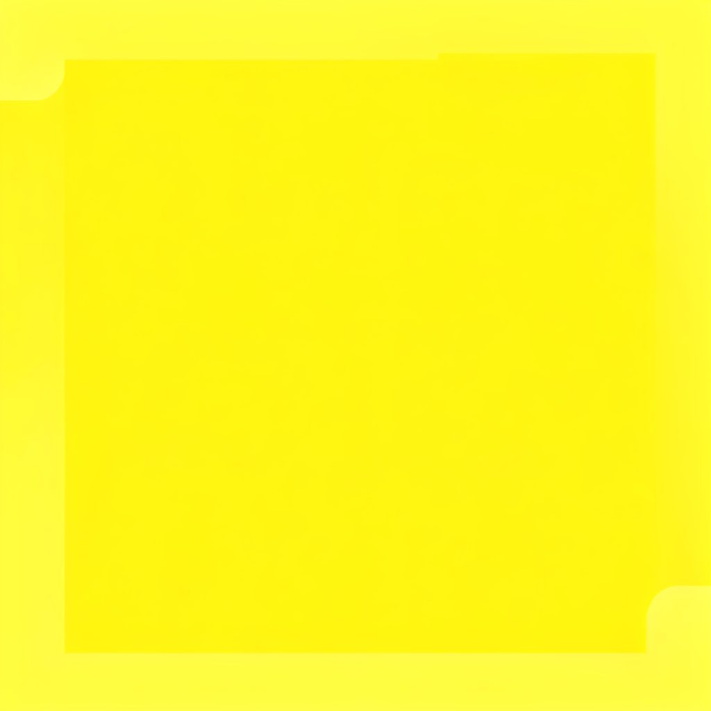A flat vector illustration of a bright yellow sunburst radiating over a dark background, with abstract white angular doodle lines and organic circle shapes floating across the composition, conveying energy and optimism.
